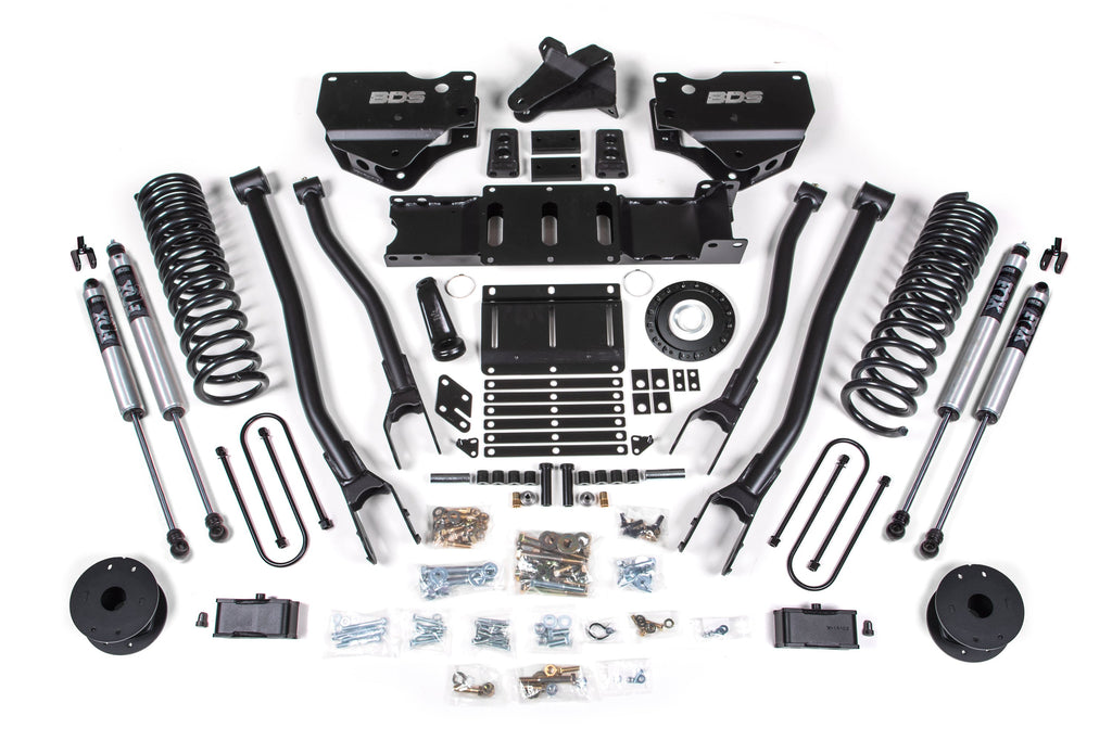 4 Inch Lift Kit w/ 4-Link | Ram 3500 w/ Rear Air Ride (19-23) 4WD | Diesel