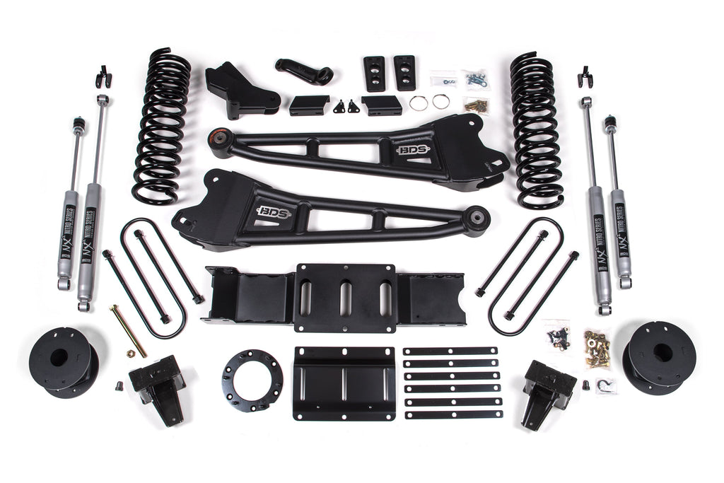 6 Inch Lift Kit w/ Radius Arm | Ram 3500 w/ Rear Air Ride (19-23) 4WD | Diesel
