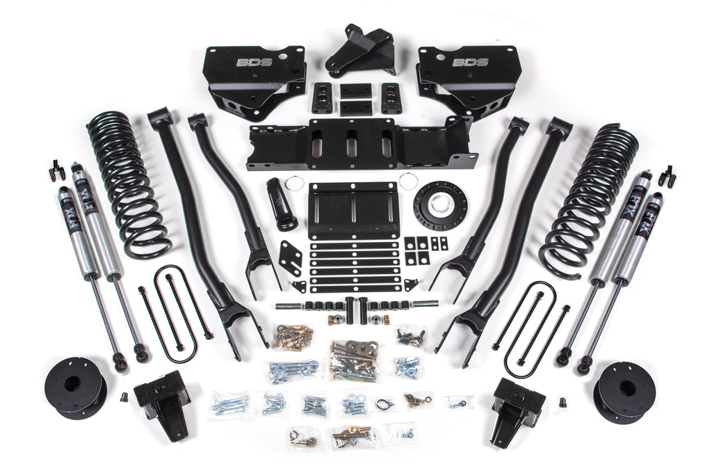 6 Inch Lift Kit w/ 4-Link | Ram 3500 w/ Rear Air Ride (19-23) 4WD | Diesel