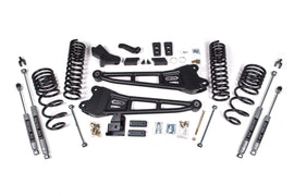 4 Inch Lift Kit w/ Radius Arm | Ram 2500 (14-18) 4WD | Diesel
